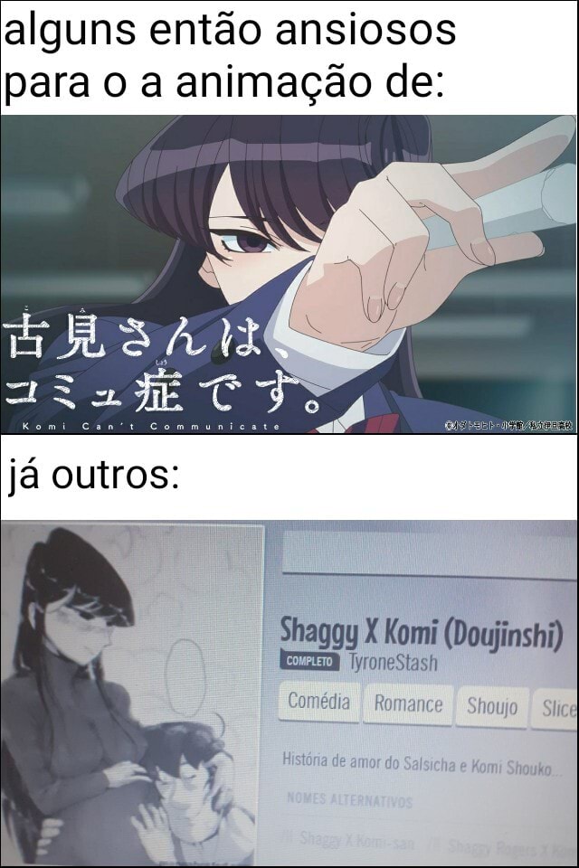 Komi Can't Communicate - Anime (2021) - O Vício