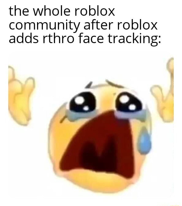 Roblox added face tracking???? 