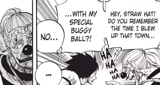 WITH MY HEY, STRAW HAT! SPECIAL 00 YOU REMEMBER BUGGY THE TIME I BLEW ...