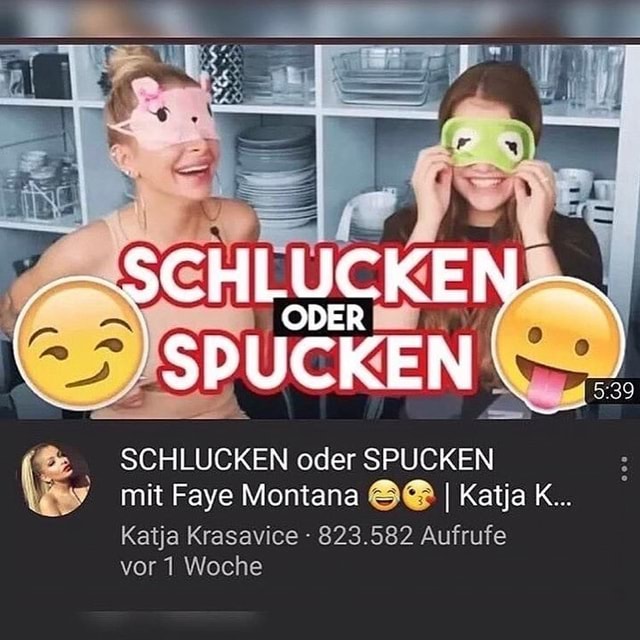 Schlucken Oder Spucken Mit Faye Montana I Katja K Katja Krasavice 823582 Aufrufe Vor 1 Woche 