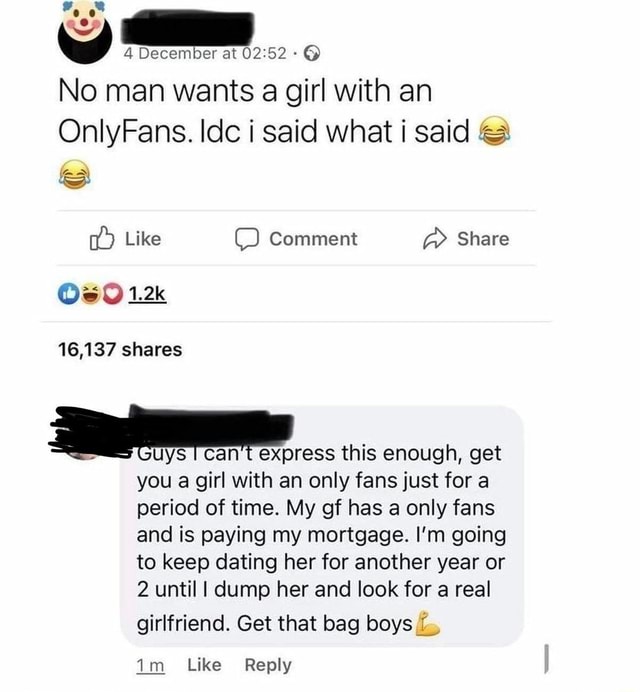 Onlyfans girlfriend has Why Every