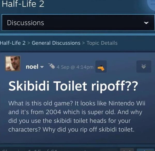 HalfLife 2 Discussions HalfLife 2 > General Discussions > Topic