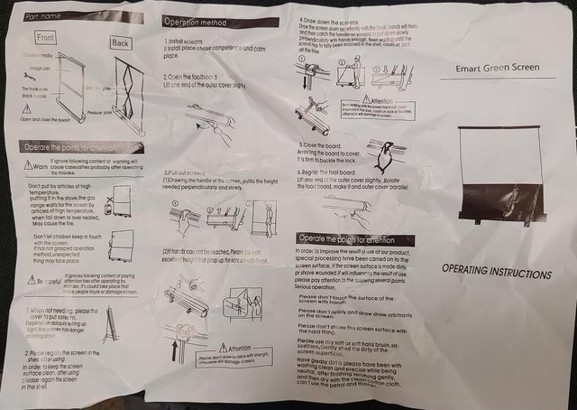 Hilarious Owners Manual For A Chinese Green Screen At Work I ll 