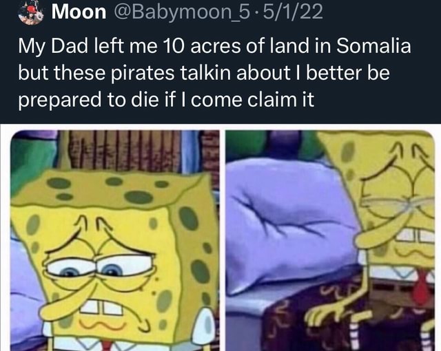 Moon My Dad left me 10 acres of land in Somalia but these pirates ...