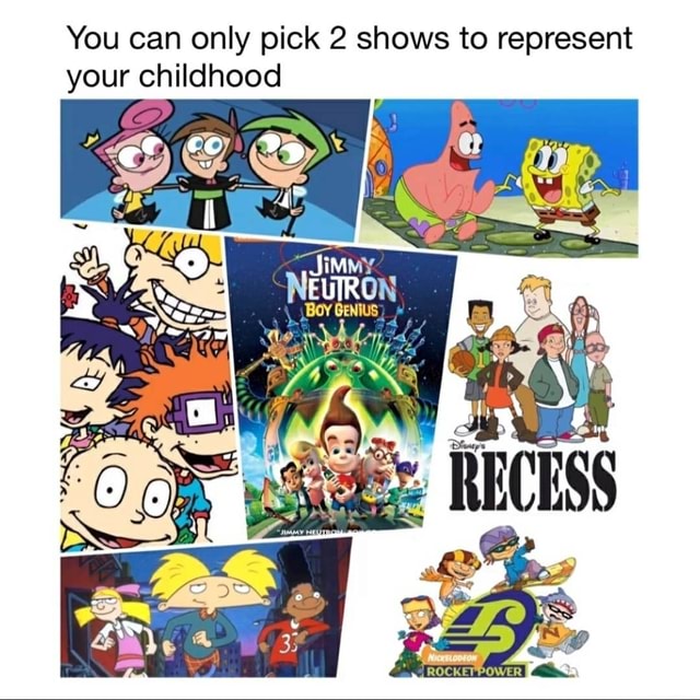 You can only pick 2 shows to represent your childhood - seo.title