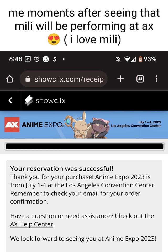 Did I make a mistake  ranimeexpo