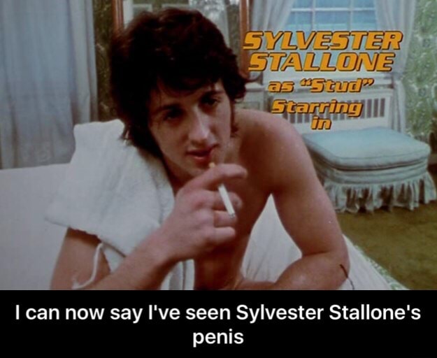 Sylvester stallone penis