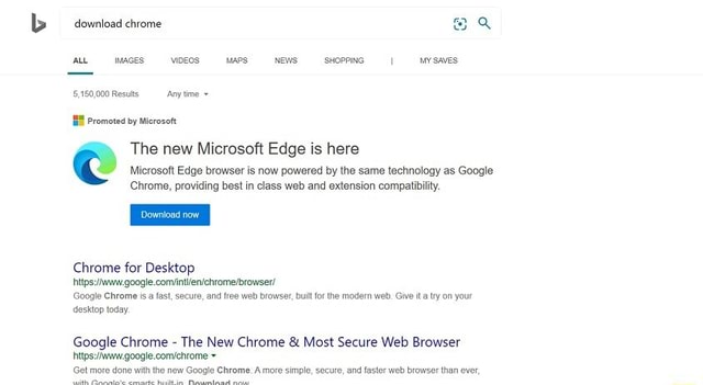 Lb E Promoted by Microsoft Microsoft Edge browser is now powered by the ...