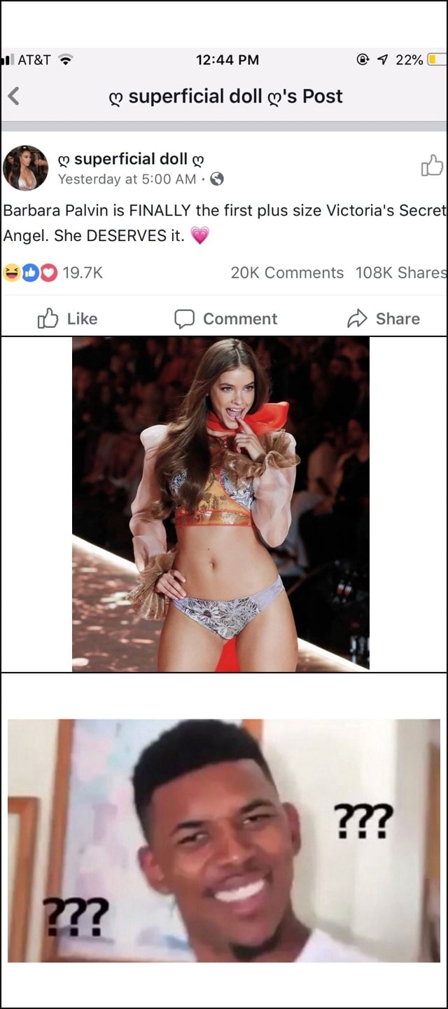 g superficial doll Q's Post Barbara Palvin is FINALLY the first