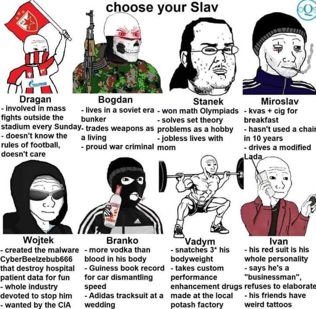 Choose your Slav Stanek Miroslav -involvedinmass lives in a soviet era ...