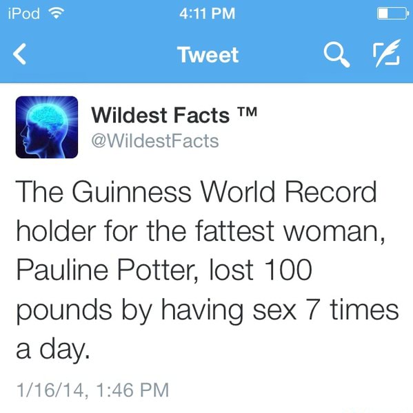 The Guinness World Record Holder For The Fattest Woman Pauline Potter Lost 100 Pounds By
