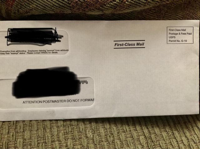 First-Class Mail Postage & Fees Paid USPS. Permit No. G-10 First-Class ...