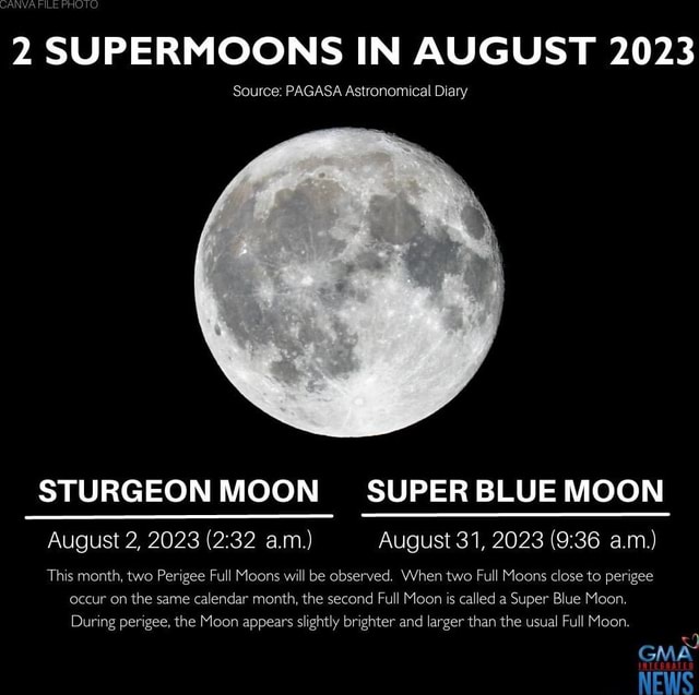 VANVA FILE PROTO 2 SUPERMOONS IN AUGUST 2023 Source PAGASA