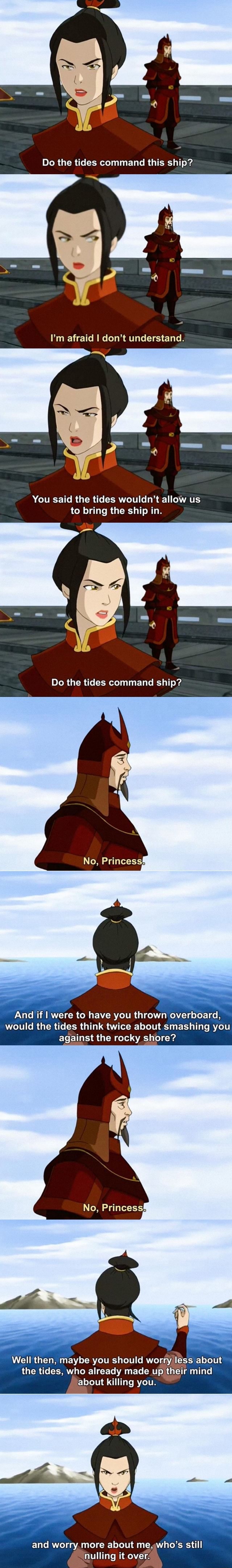 do the tides command this ship