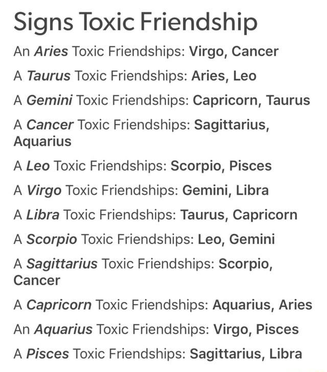 And friendship virgo scorpio Virgo and