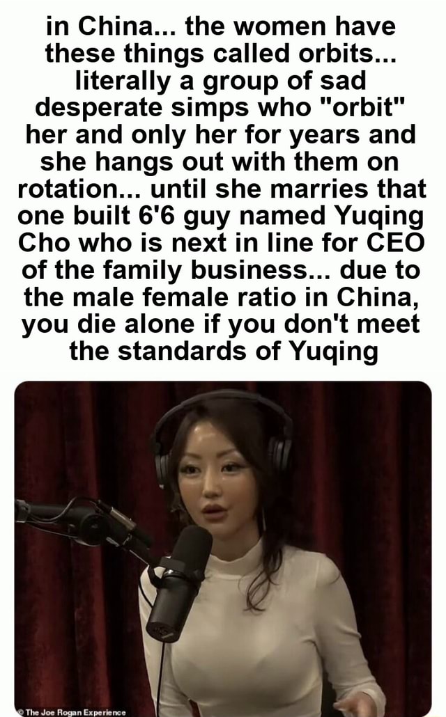 Sad Orbit In China... the women have these things called orbits... literally a ...