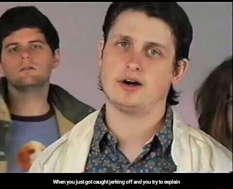 When you just got caught jerking off and you try to explain - iFunny