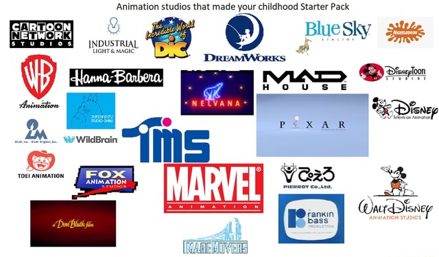 Animation studios that made your childhood Starter Pack I BlueSky ste ...