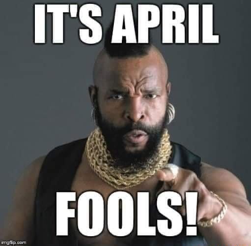 Trust no one - IT'S APRIL FOOLS! - iFunny