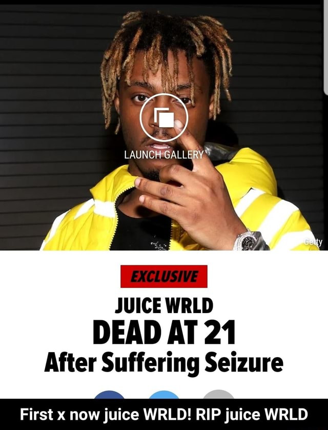 JUICE WRLD DEAD AT 21 After Suffering Seizure First x now juice WRLD