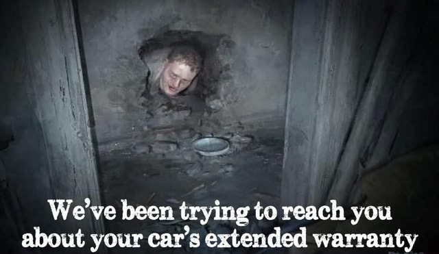 We've been trying to reach you about your car's extended ...