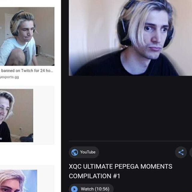 xQc THE KING OF PEPEGAS - Pepega Compilation 