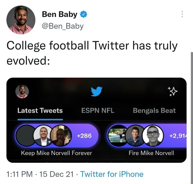 Ben Baby on X: Football SZN is back!  / X