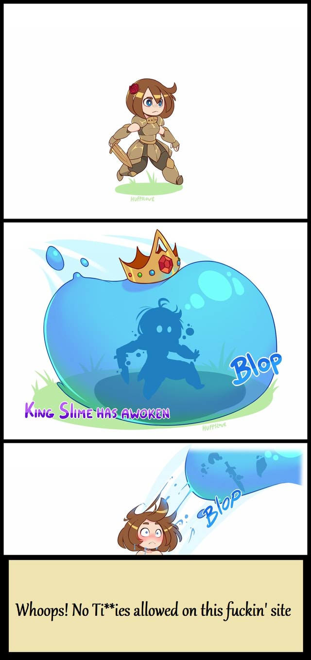 Huffslove king slime