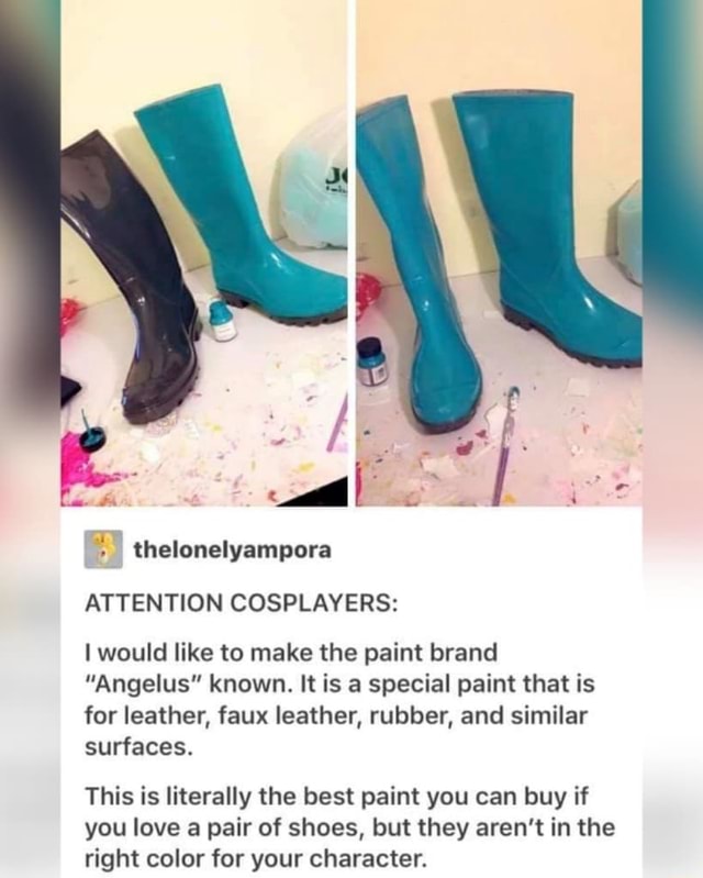 can you use angelus paint on clothes
