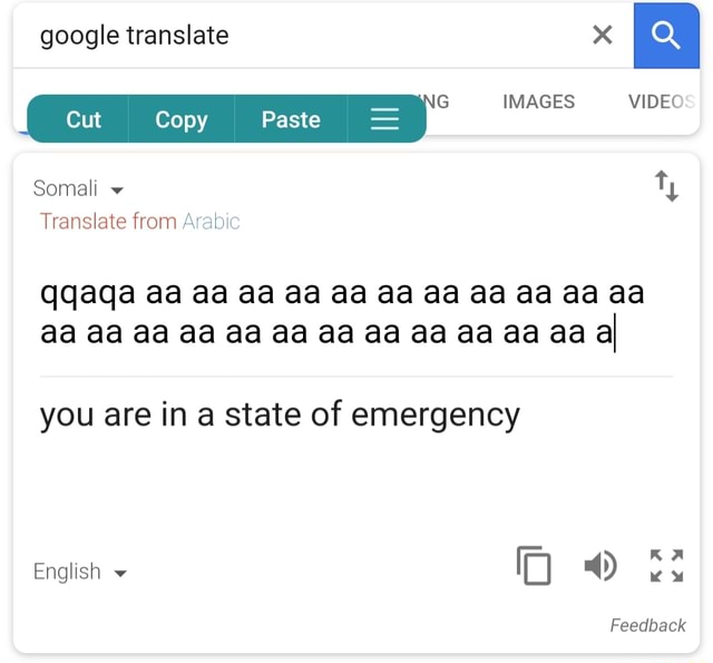 Google translate x - We IMAGES VIDEO Cut Copy Paste = Somali un ...