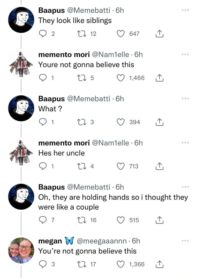 Baapus Memebatti They look like siblings 12 647 it, memento mori