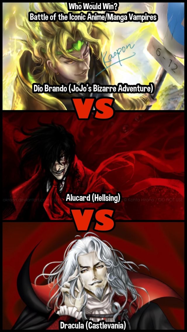 ALUCARD VS DRACULA #anime #hellsing #condedracula #castlevania #vampir