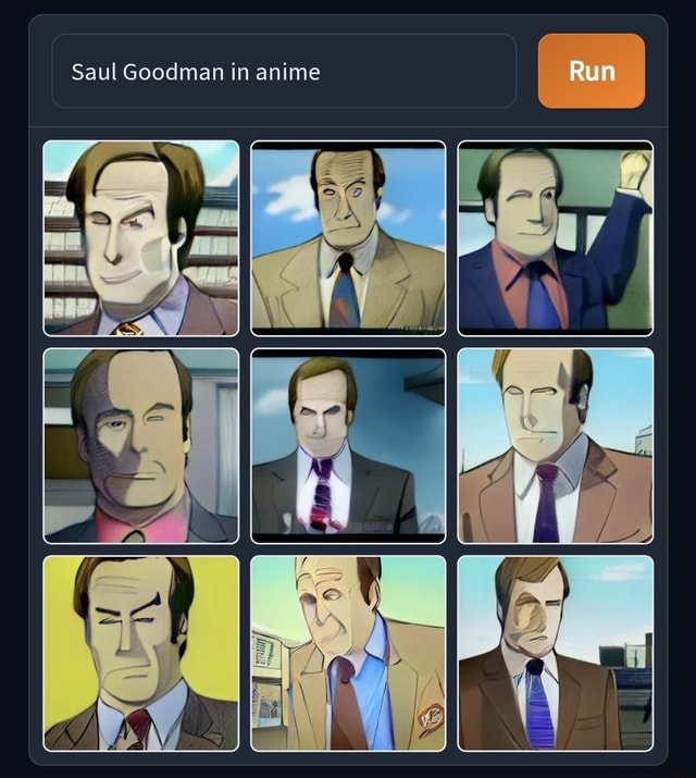 Better Call Saul Anime Pose