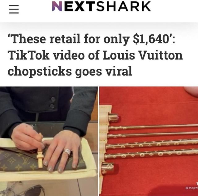 NEXTSHARK 'These retail for only $1,640': TikTok video of Louis