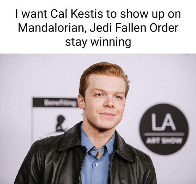 I want Cal Kestis to show up on Mandalorian, Jedi Fallen Order stay ...