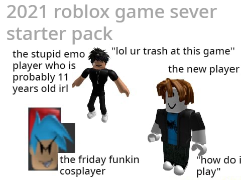 Stupid Emo from Roblox