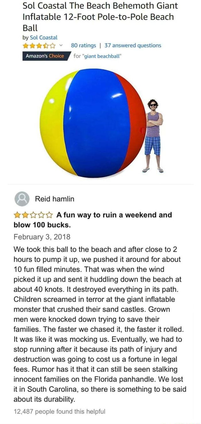 behemoth beach ball