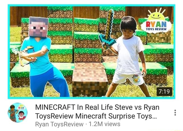 ryan toysreview minecraft