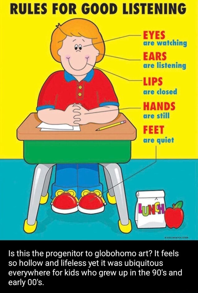 rules-for-good-listening-eyes-are-watching-ears-are-listening-lips-are