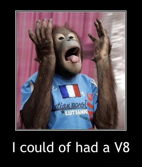 I Could Of Had A V8 I Could Of Had A V8