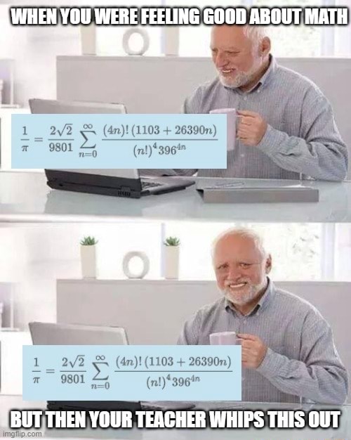 WHEN YOU WERE FEELING GOOD ABOUT MATH mi ol (1103 26390n) BUT THEN YOUR ...