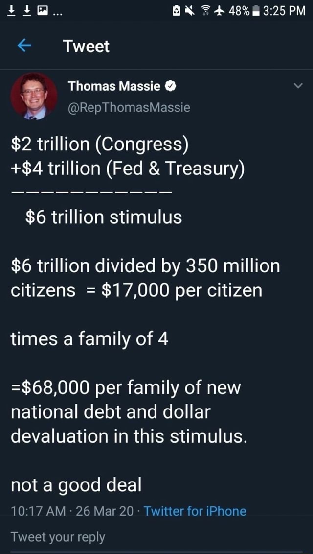 2 Trillion Congress 4 Trillion Fed Treasury 6 Trillion Divided 2-trillion-congress-4-trillion-fed-treasury-6-trillion-divided