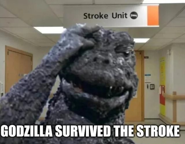Godzilla Had A Stroke