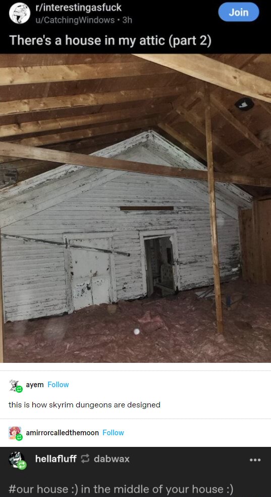 Join There's house in my attic (part 2) ayem this how are