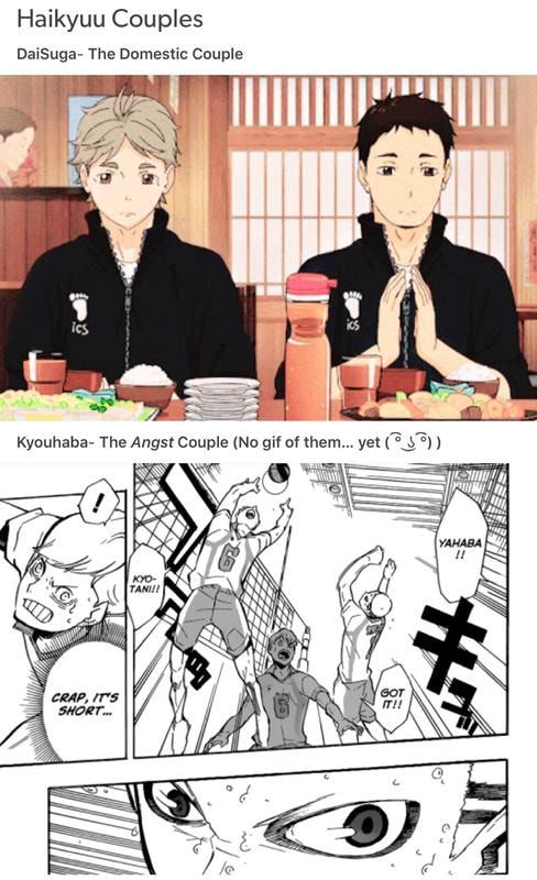 Haikyuu Couples Dawsugar The Domestic Couple