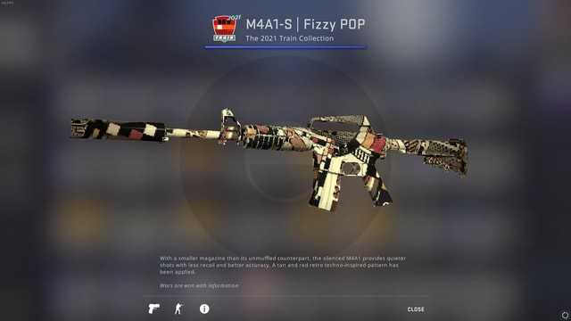 116 Fps M4a1 S I Fizzy Pop The 2021 Train Collection With A Smaller