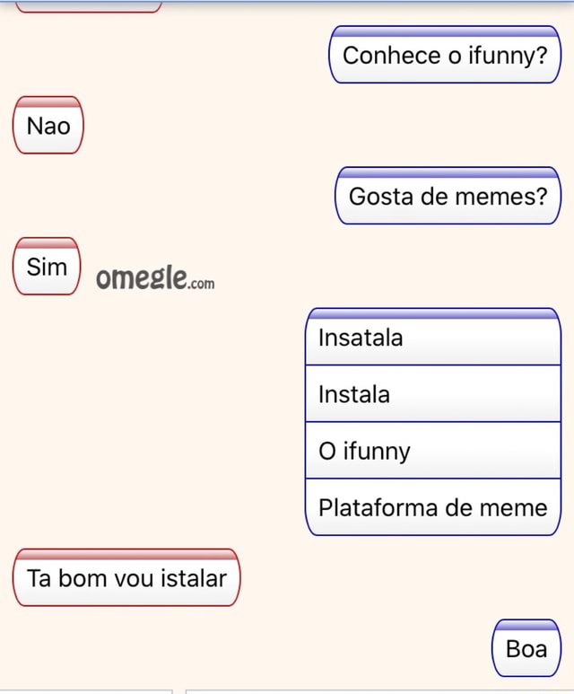 Ta Bom Vou Istalar Conhece O Ifunny Gosta De Memes Om Insatala