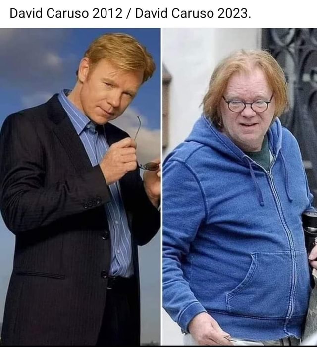 David Caruso 2012 David Caruso 2023. iFunny