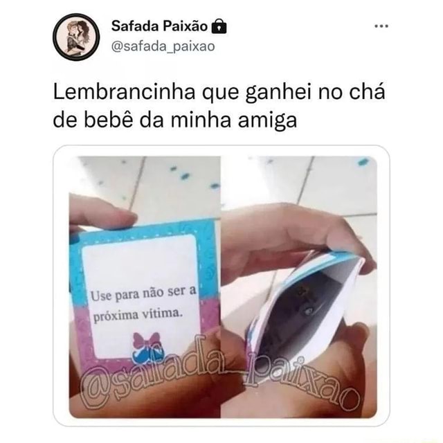 Safada Paixão safada paixao Lembrancinha que