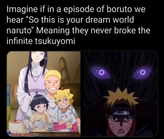 Why isn't the Boruto-verse played in the Infinite Tsukuyomi? The